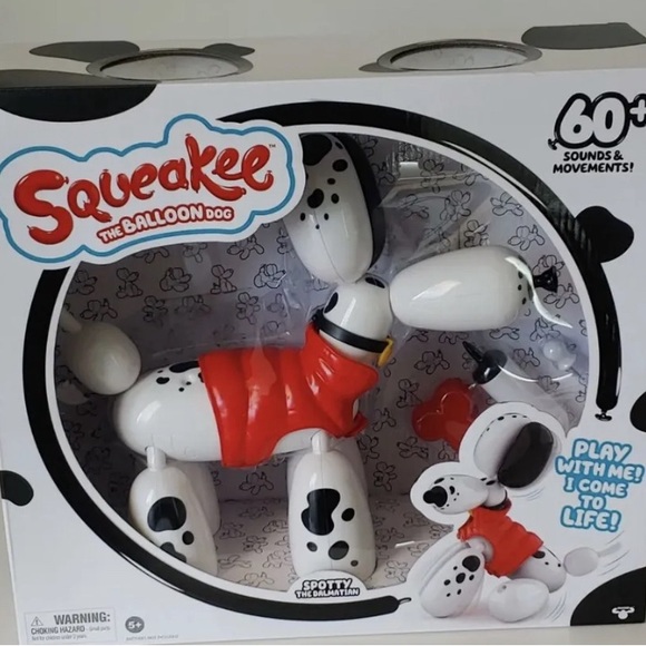 Squeakee Spotty the Balloon Dog Exclusive 14-Inch Interactive Figure - Picture 1 of 14